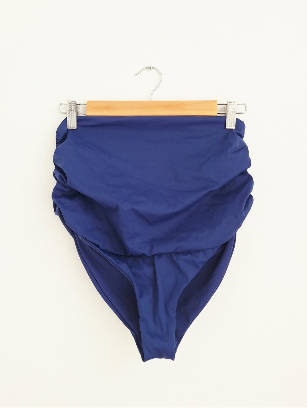 SKIMS Sculpting Swim Ruched Bikini Set Midnight Navy Top S Bottom M - Picture 7 of 10